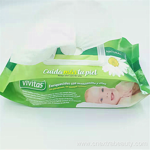 OEM Chemical Free Baby Cleaning Wet Wipes